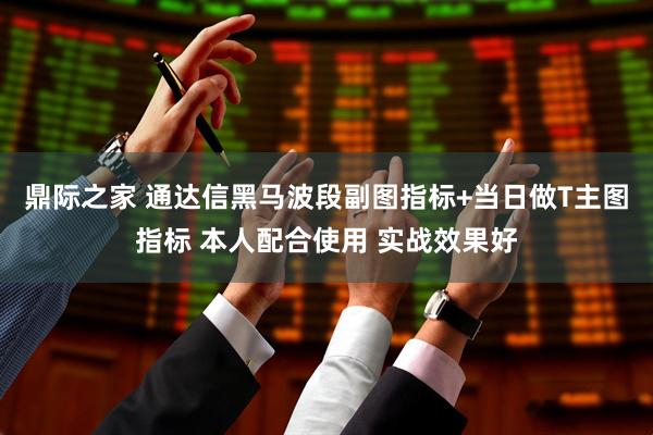 鼎际之家 通达信黑马波段副图指标+当日做T主图指标 本人配合使用 实战效果好